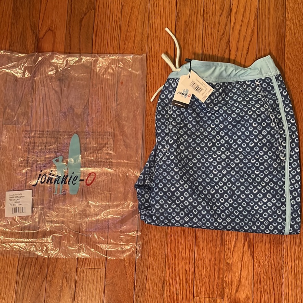 Johnnie-O Richey Bathing Suit (Size L) New with Tags